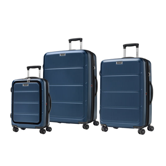 Samsonite Streamlite Pro 3-Piece Nested Spinner Luggage Set - Steel Blue