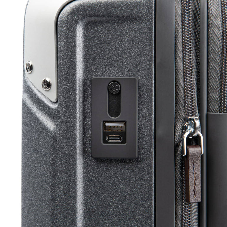 Travelpro Platinum® Elite Valise cabine compacte pour affaires avec expansion, à coque rigide et à roulettes