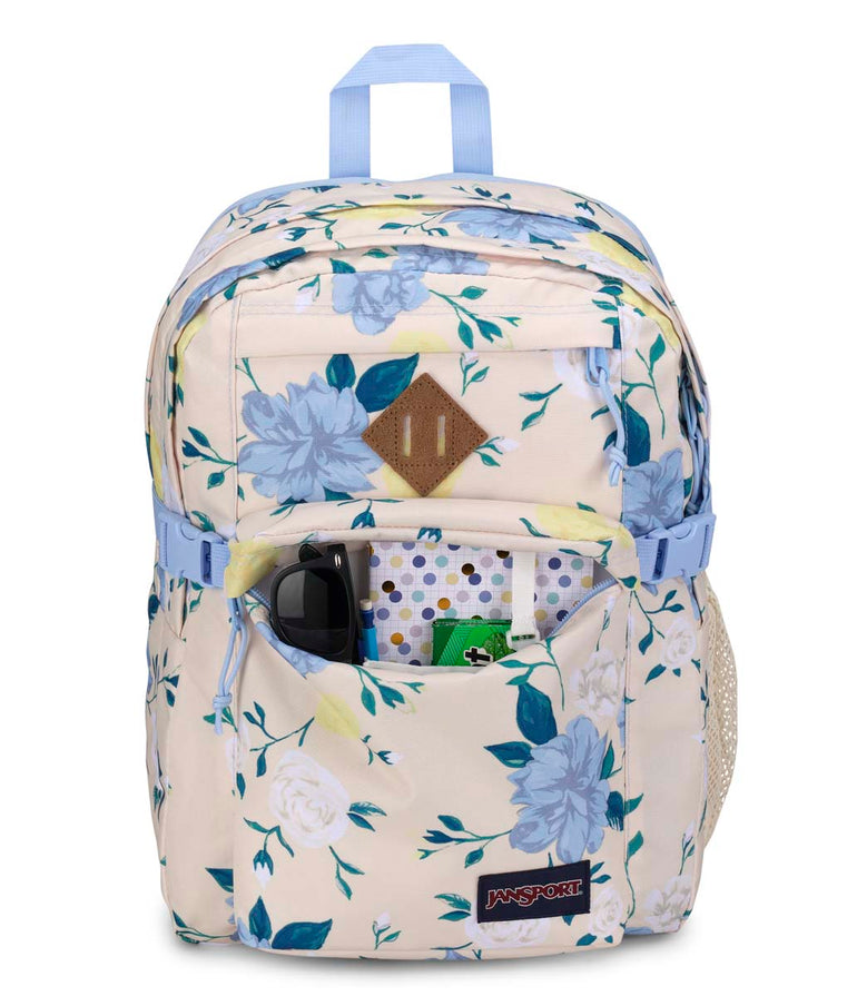 JanSport Main Campus Backpack - Fab Floral Coconut
