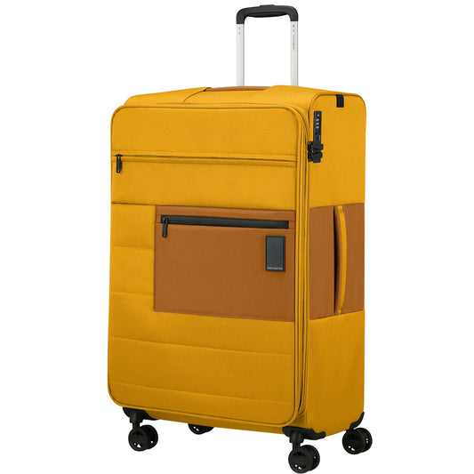 Samsonite Vacay Spinner Large Expandable Luggage - Golden Yellow