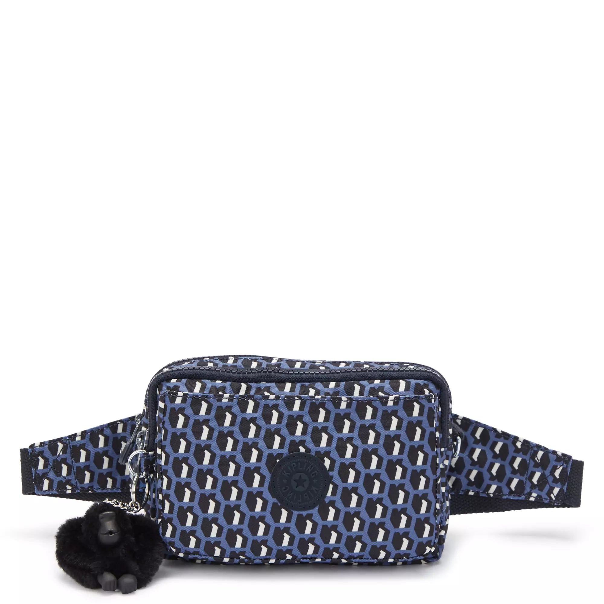 Kipling Abanu Multi Sac bandoulière convertible imprimé - 3D K Blue
