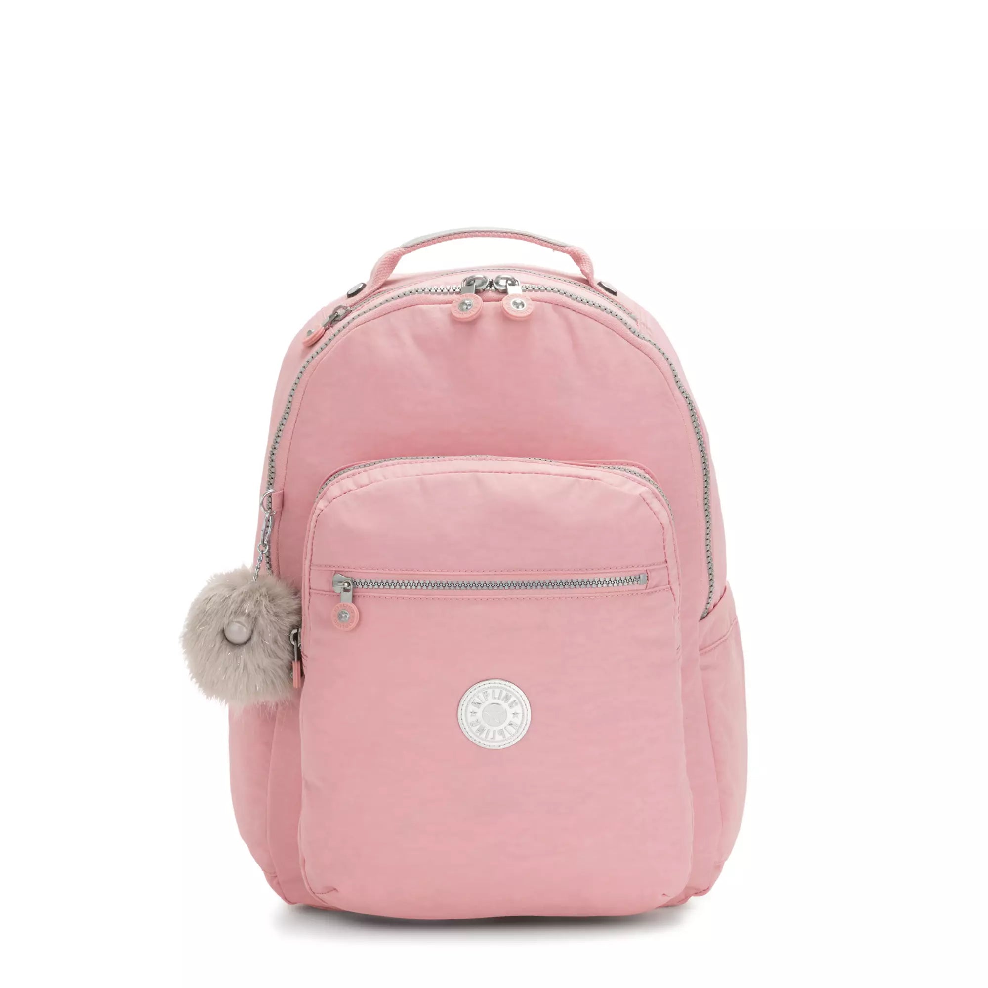 Kipling Seoul Large 15" Laptop Backpack - Bridal Rose