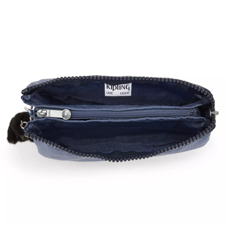 Kipling Creativity Grande pochette multifonction - Blue Lover