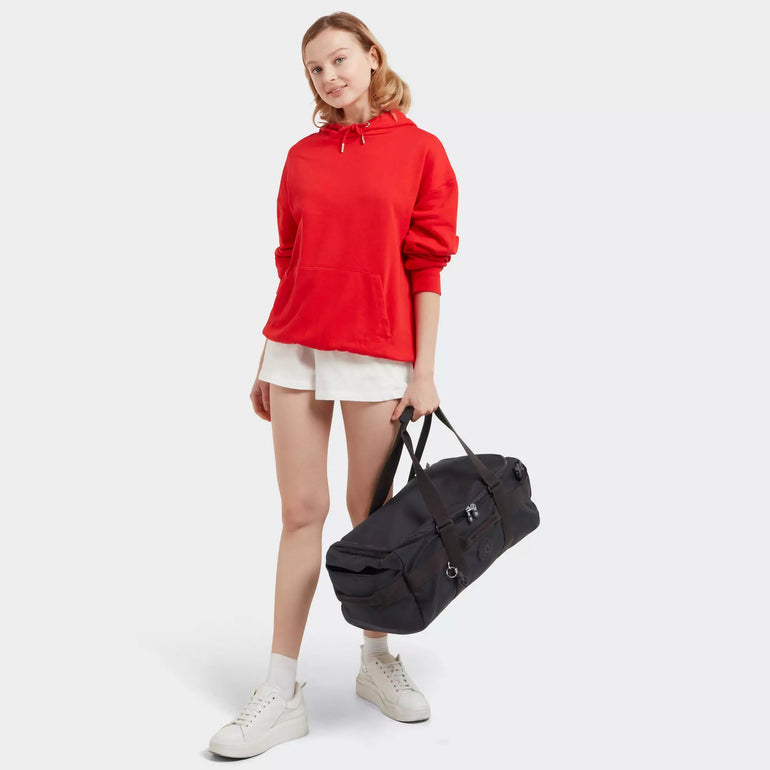 Kipling Jonis Small Laptop Duffle Backpack - Black Noir