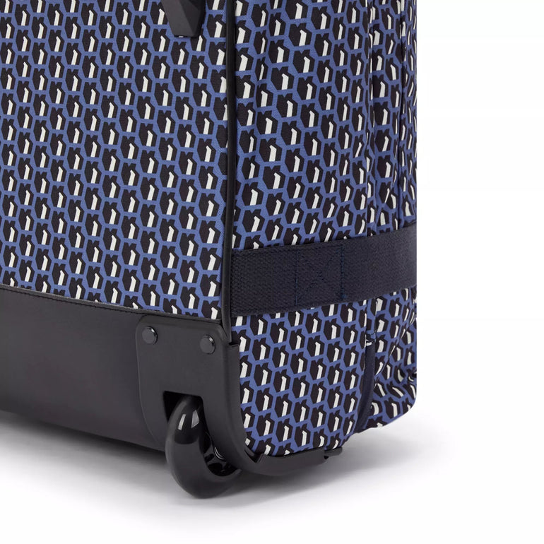 Kipling Aviana Petit sac de voyage imprimé à roulettes - 3D K Blue