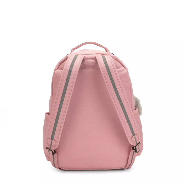 Kipling Seoul Large 15" Laptop Backpack - Bridal Rose
