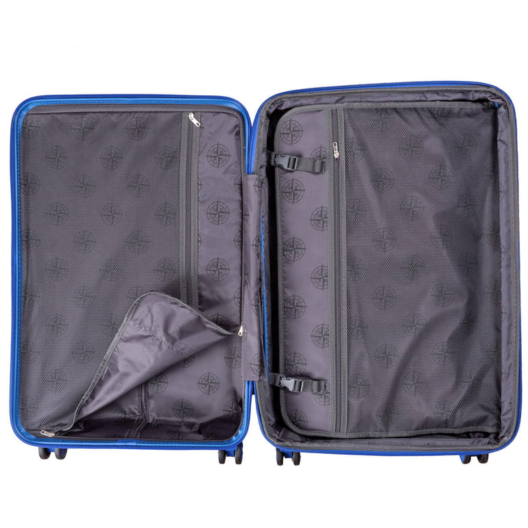 Explorer Destinations Expandable 3-Piece Luggage Set