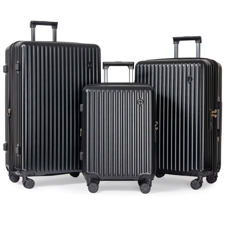 Explorer Destinations Expandable 3-Piece Luggage Set