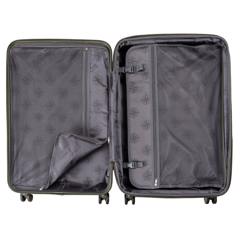 Explorer Destinations Valise extensible moyenne