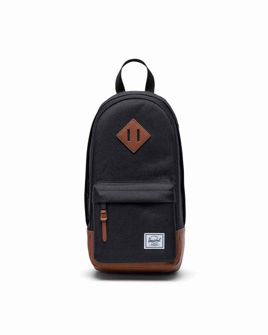 Herschel Heritage Sac à bandoulière - Noir/Khaki