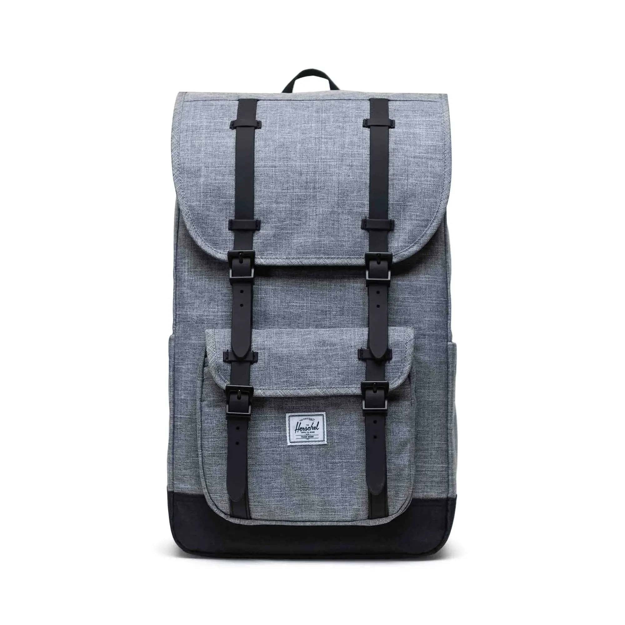 Herschel Little America Sac à dos - Raven Crosshatch