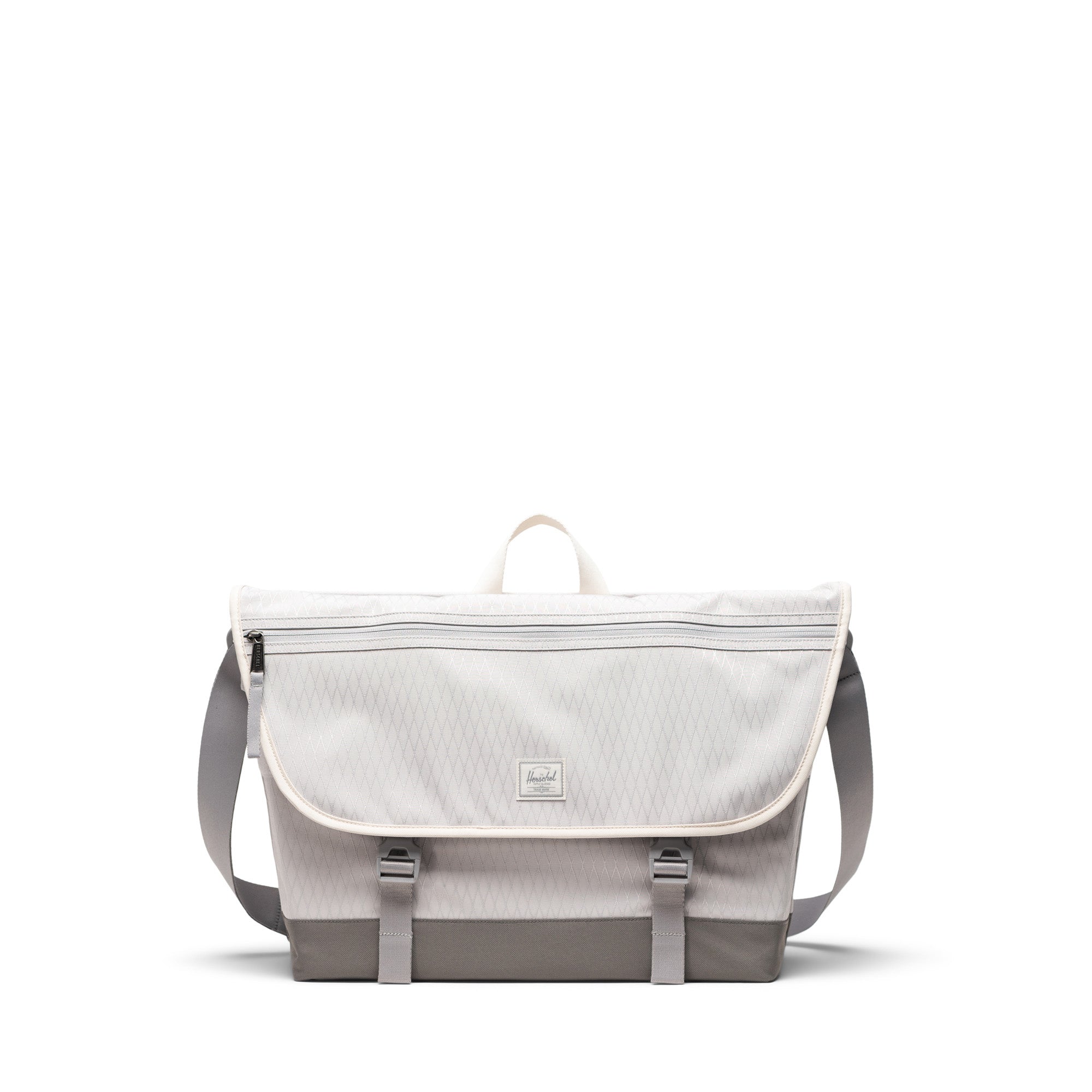 Herschel Cove Sac messager - Vapor Diamond/Charcoal Gray