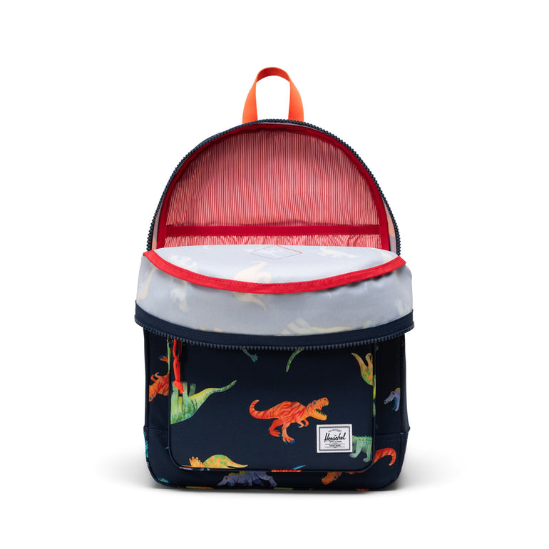 Herschel Heritage Youth Backpack - Watercolour Dinos Darkest Navy