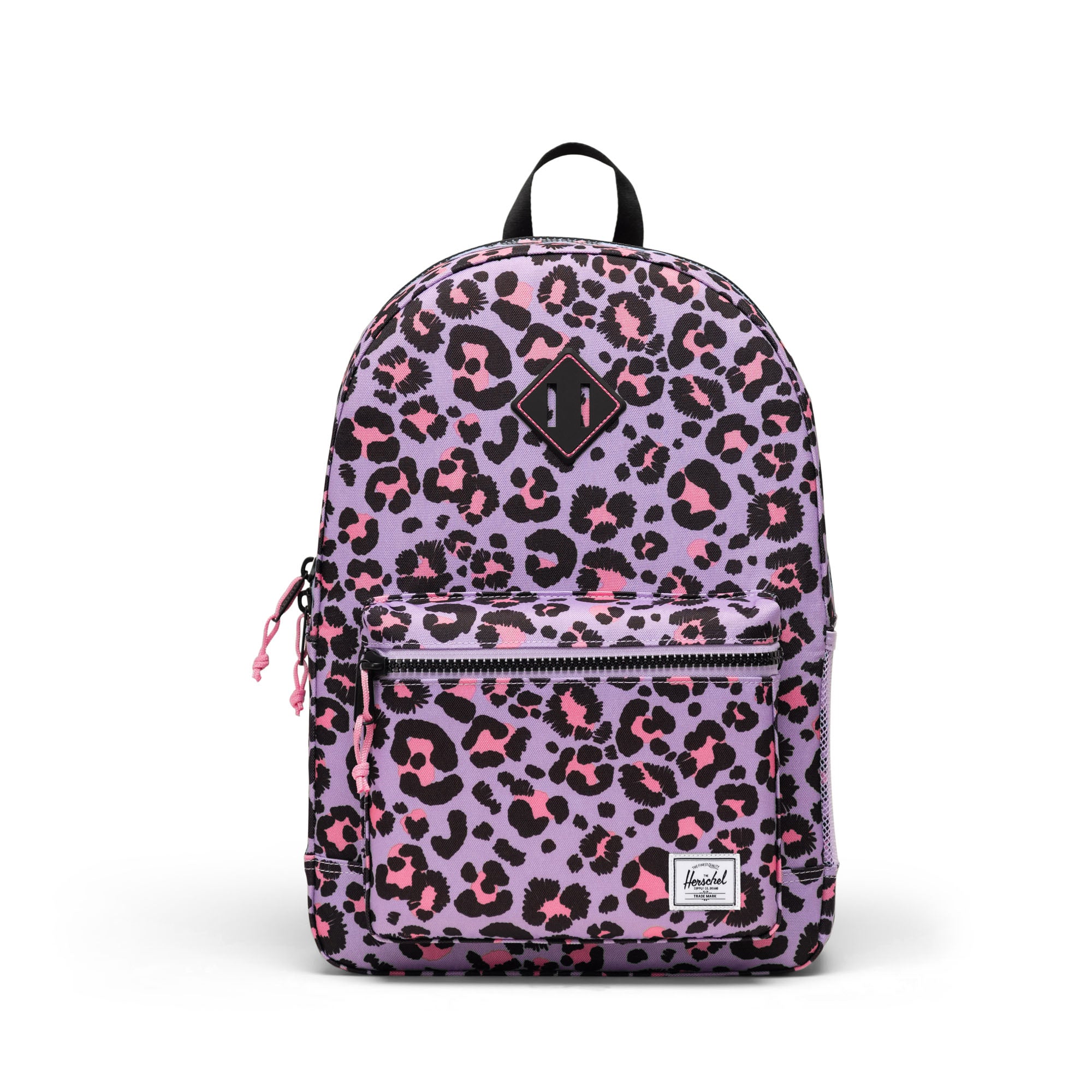 Herschel Heritage Youth Backpack - Scribble Leopard Sachet Pink