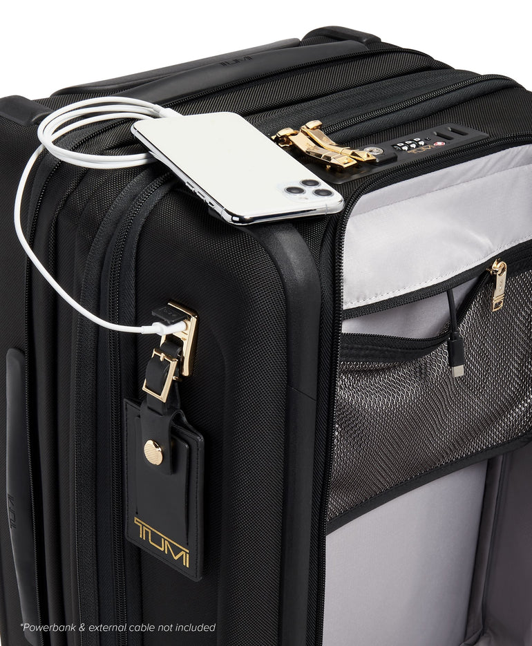 Tumi Alpha Valise cabine à 4 roues à accès double international