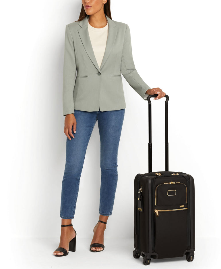 Tumi Alpha Valise cabine à 4 roues à accès double international