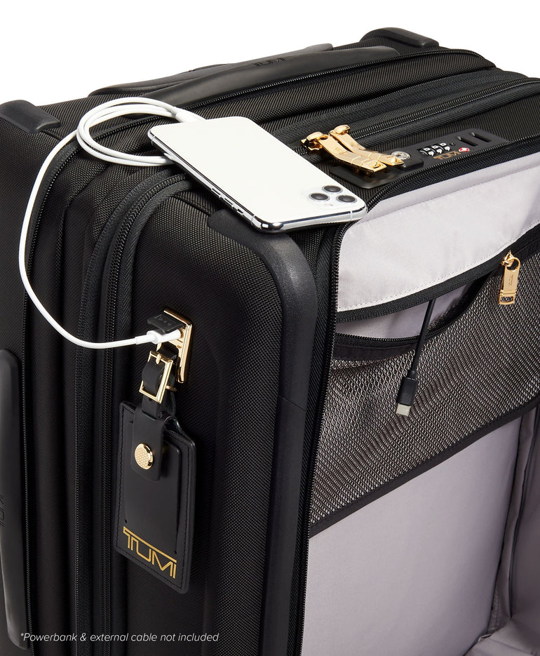 Tumi Alpha Valise cabine à 4 roues à double accès Continental