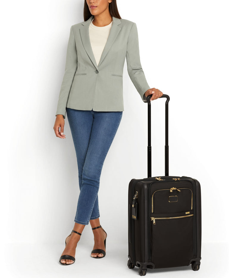 Tumi Alpha Valise cabine à 4 roues à double accès Continental