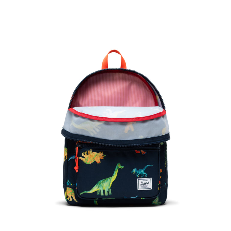 Herschel Heritage Kids Backpack - Watercolour Dinos Darkest Navy