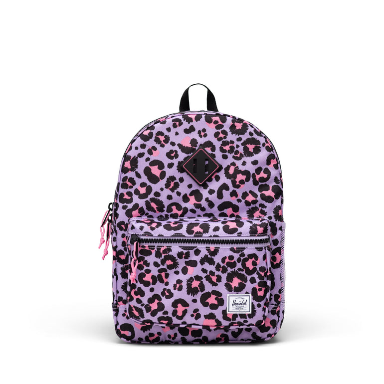 Herschel Heritage Kids Backpack - Scribble Leopard Sachet Pink