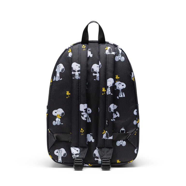 Herschel Peanuts Herschel Classic Backpack - Snoopy and Woodstock Black