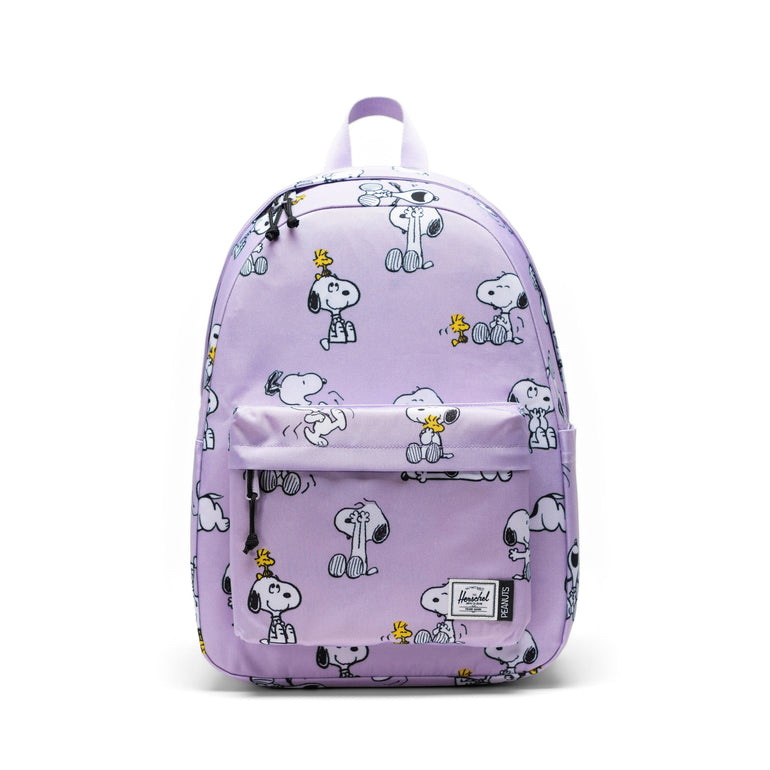 Herschel Peanuts Herschel Classic Backpack - Snoopy and Woodstock Pastel Lilac
