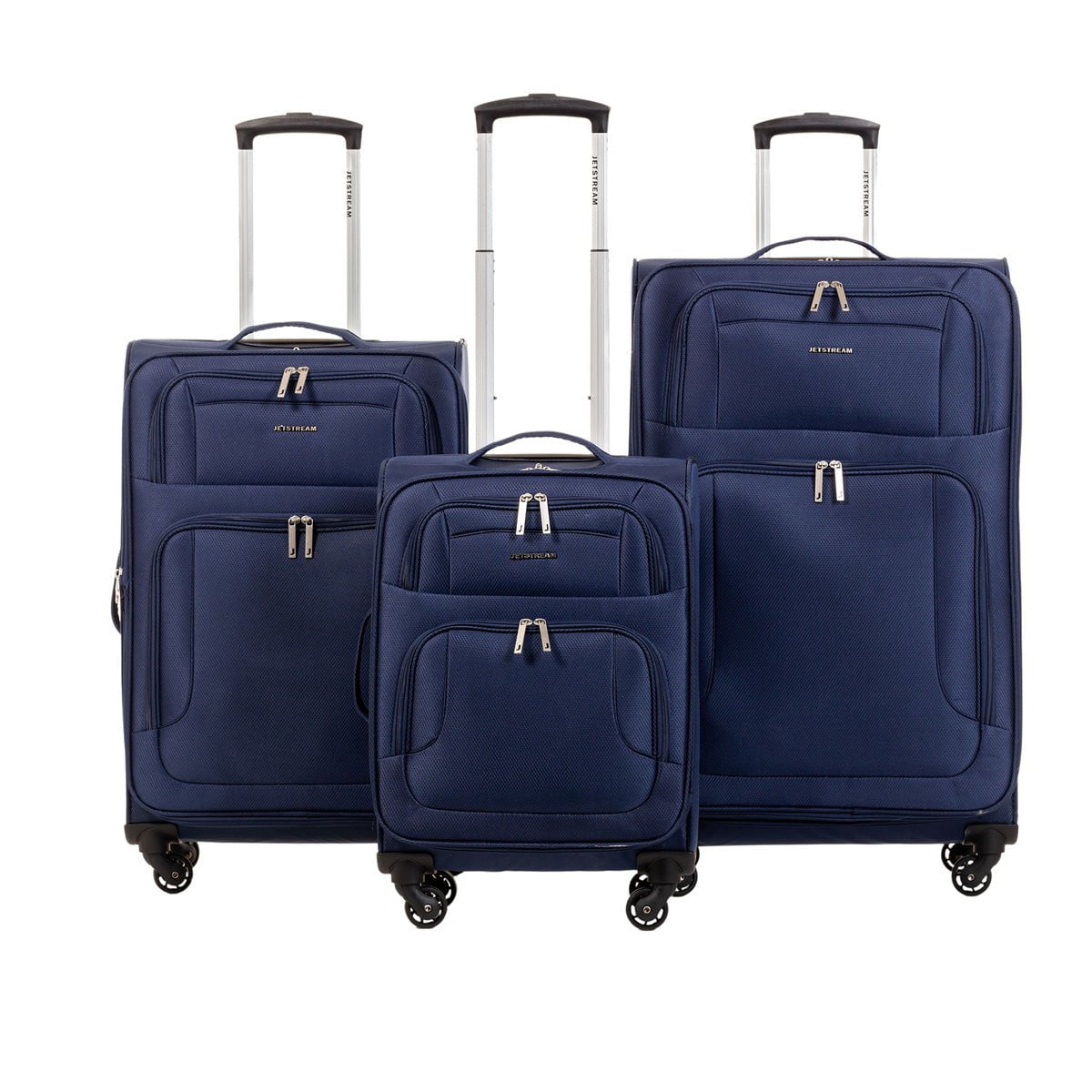 Jetstream ensemble de valises extensibles à 3 roulettes pivotantes