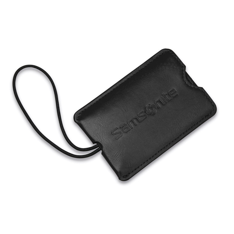 Samsonite Paquet de deux étiquettes d'identification en vinyle