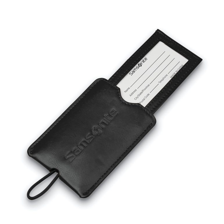 Samsonite Paquet de deux étiquettes d'identification en vinyle