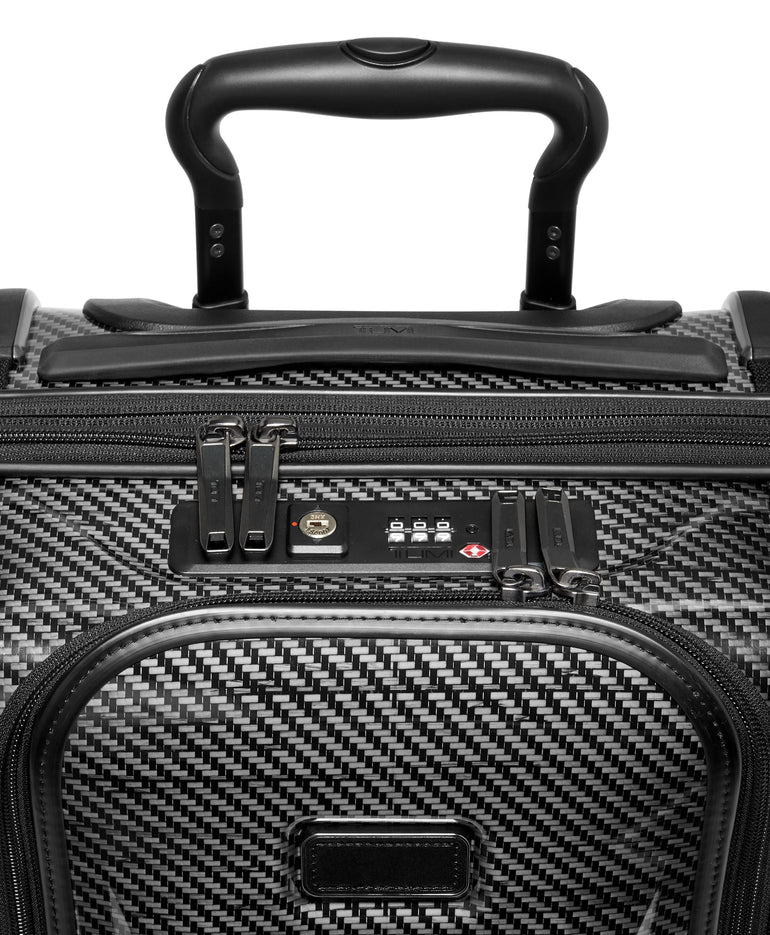 Tumi Tegra-Lite Bagage de cabine extensible à quatre roues avec poche avant pour voyage international