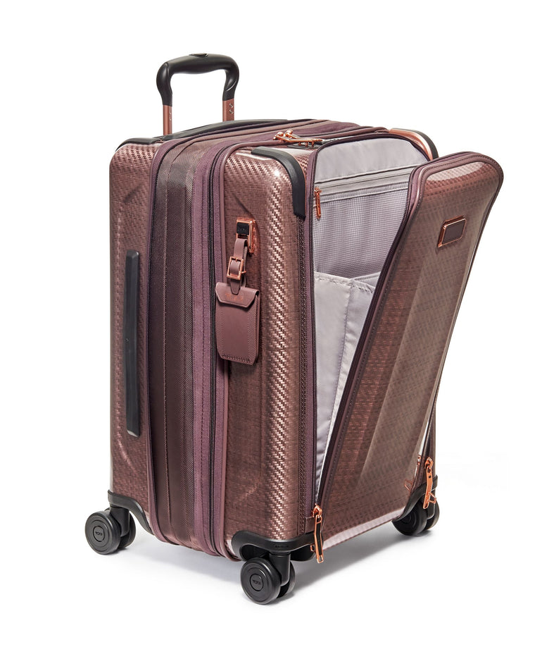 Tumi Tegra-Lite Bagage de cabine extensible à quatre roues avec poche avant pour voyage international