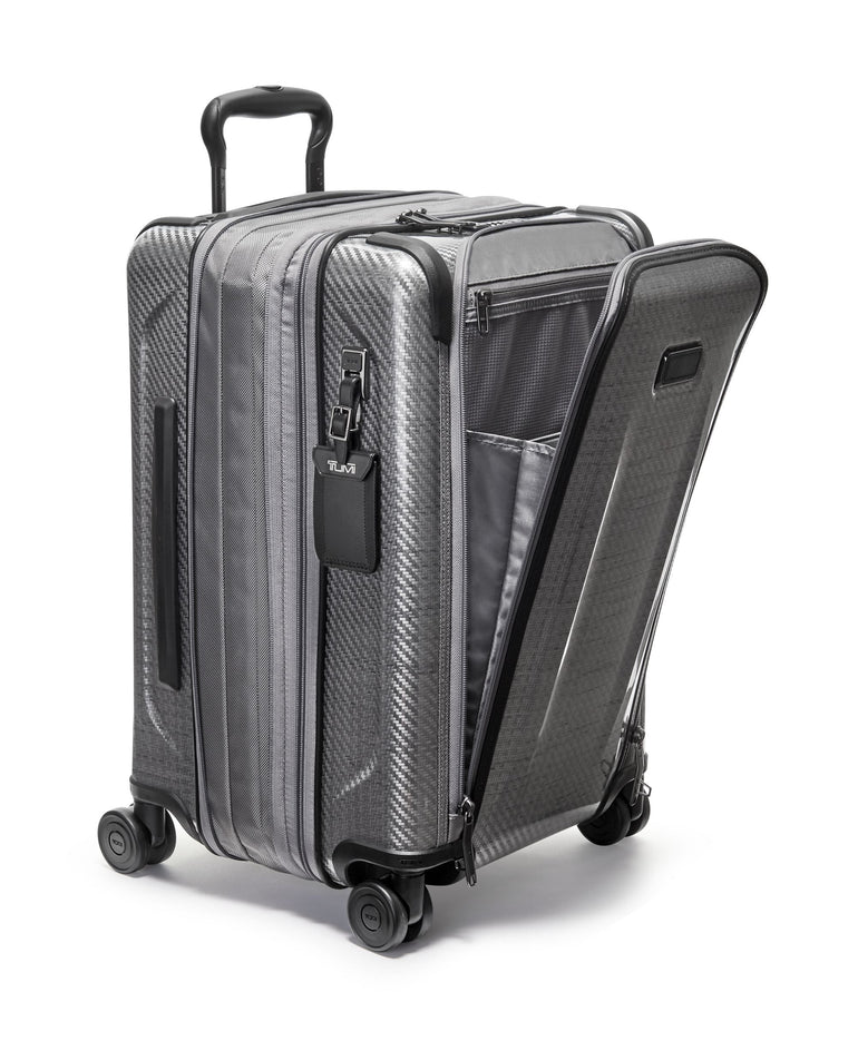Tumi Tegra-Lite Bagage de cabine extensible à quatre roues avec poche avant pour voyage international