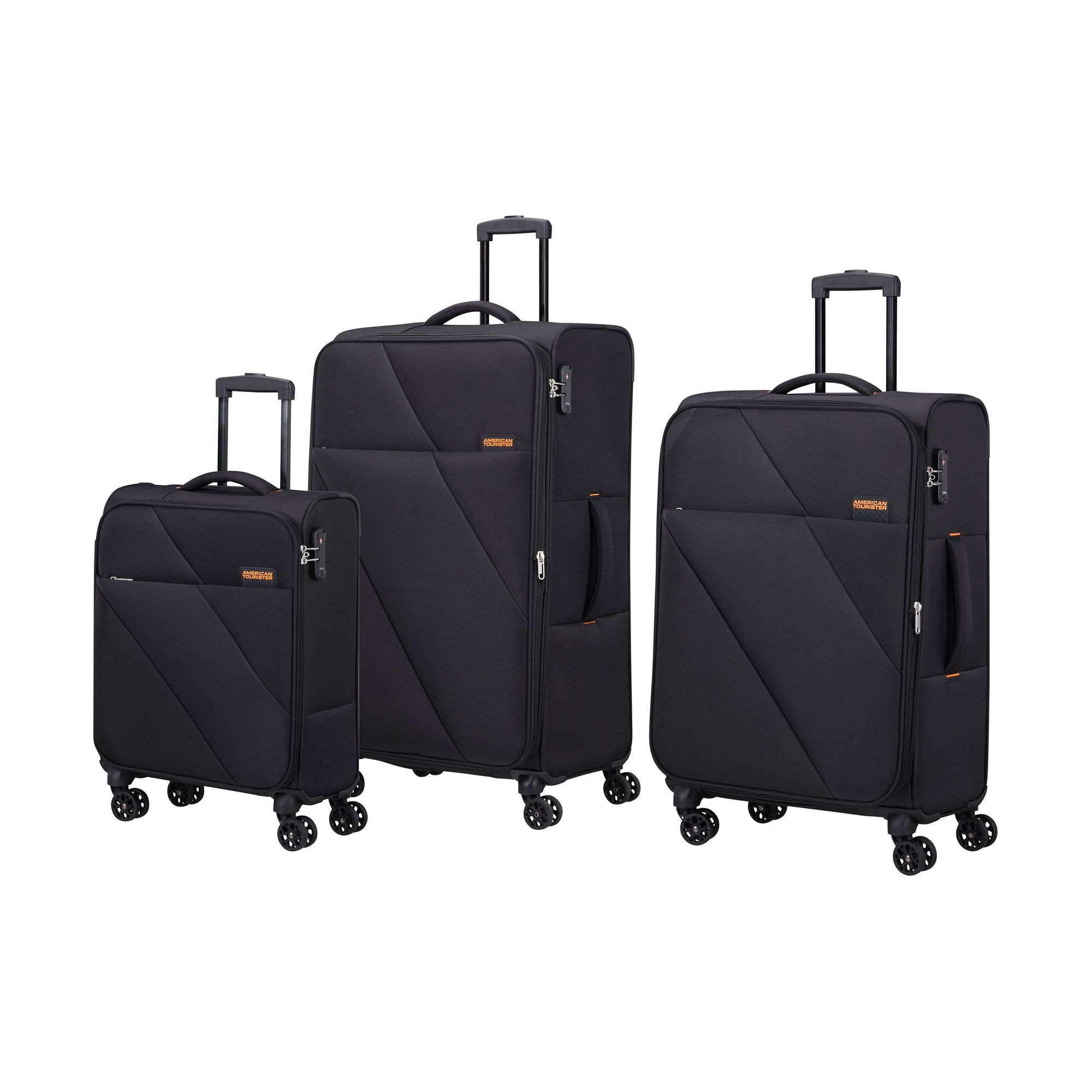 American Tourister Sun Break Ensemble de valises à roulettes 3 pièces
