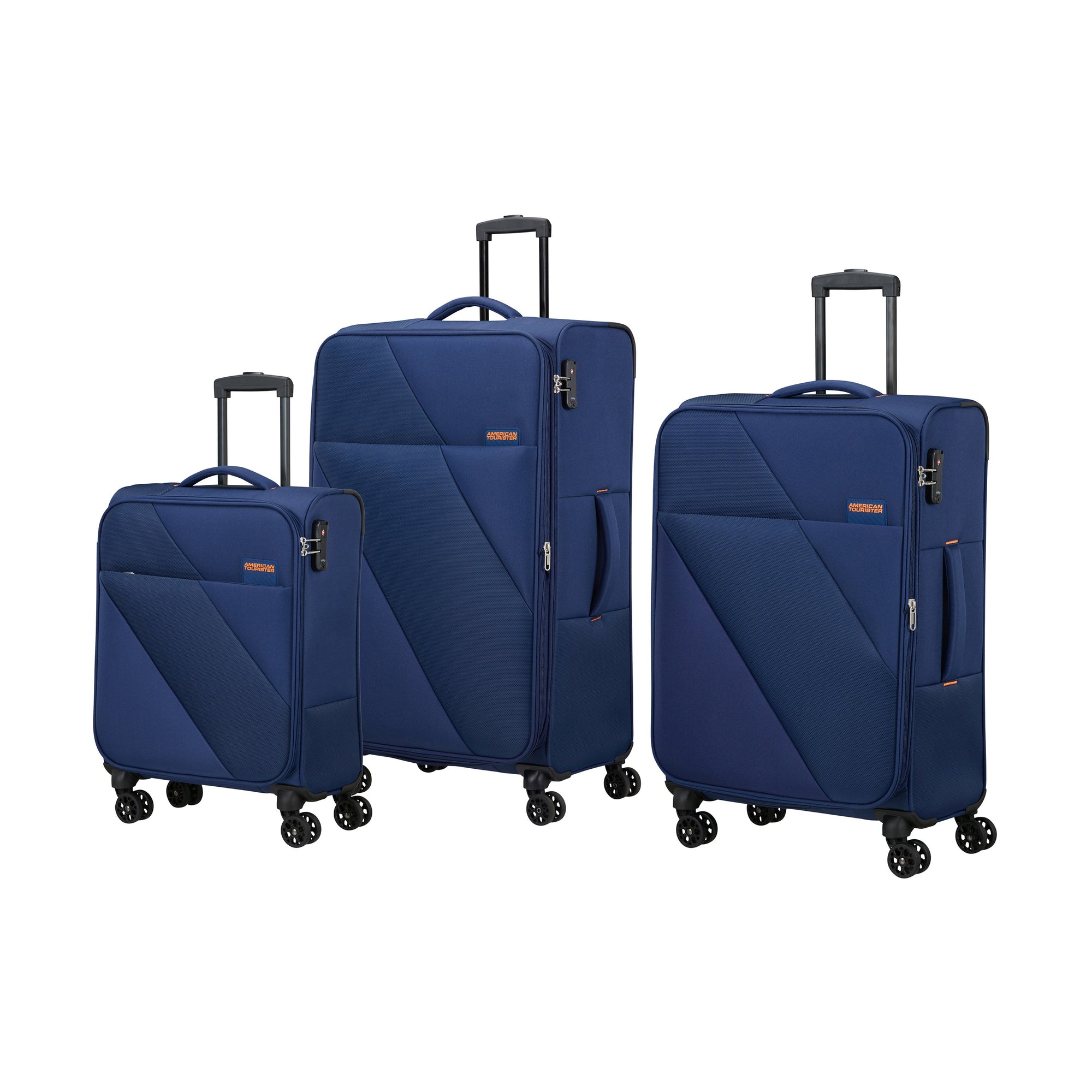 American Tourister Sun Break Ensemble de valises à roulettes 3 pièces