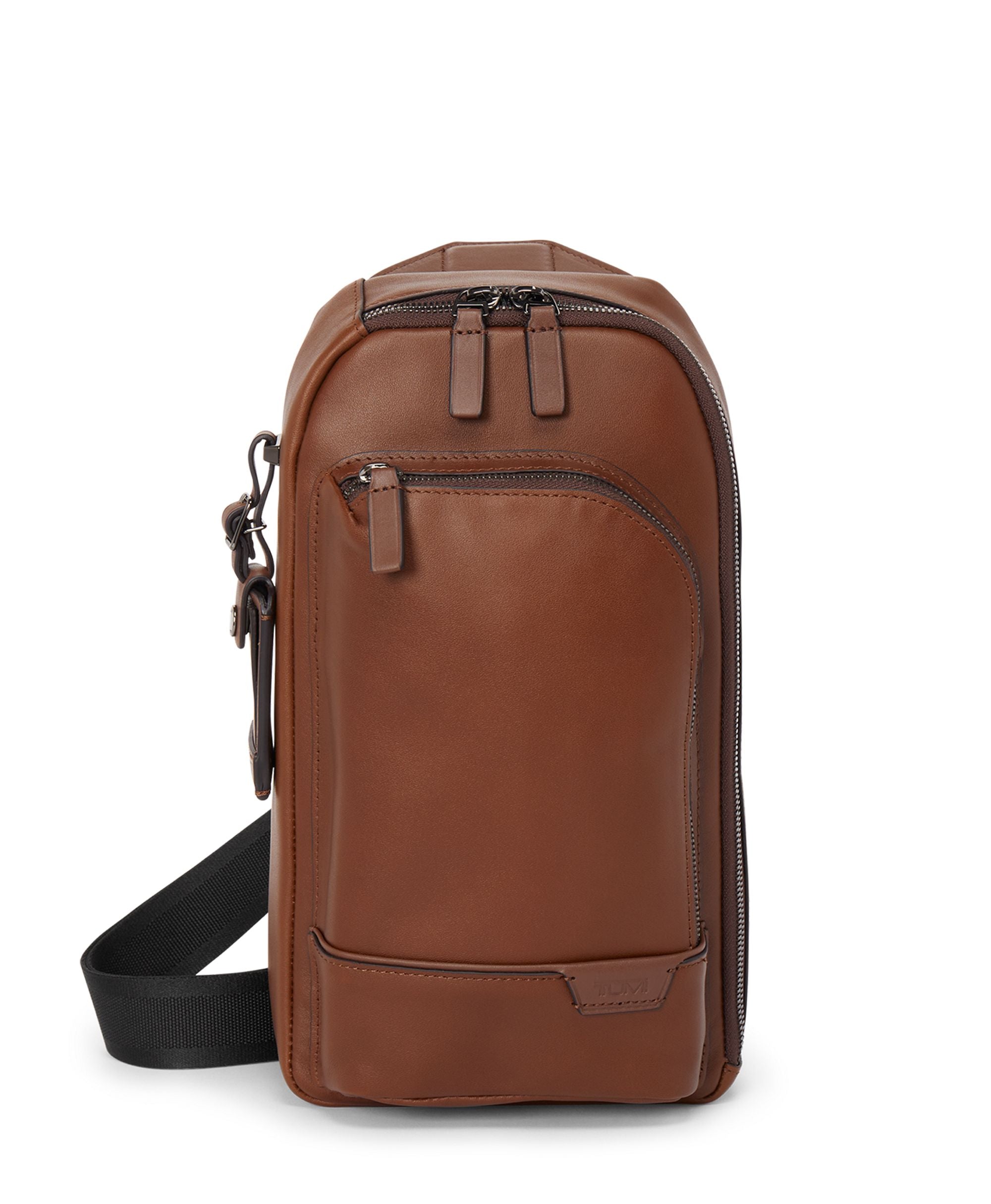 Tumi Harrison Gregory Bandoulière en cuir