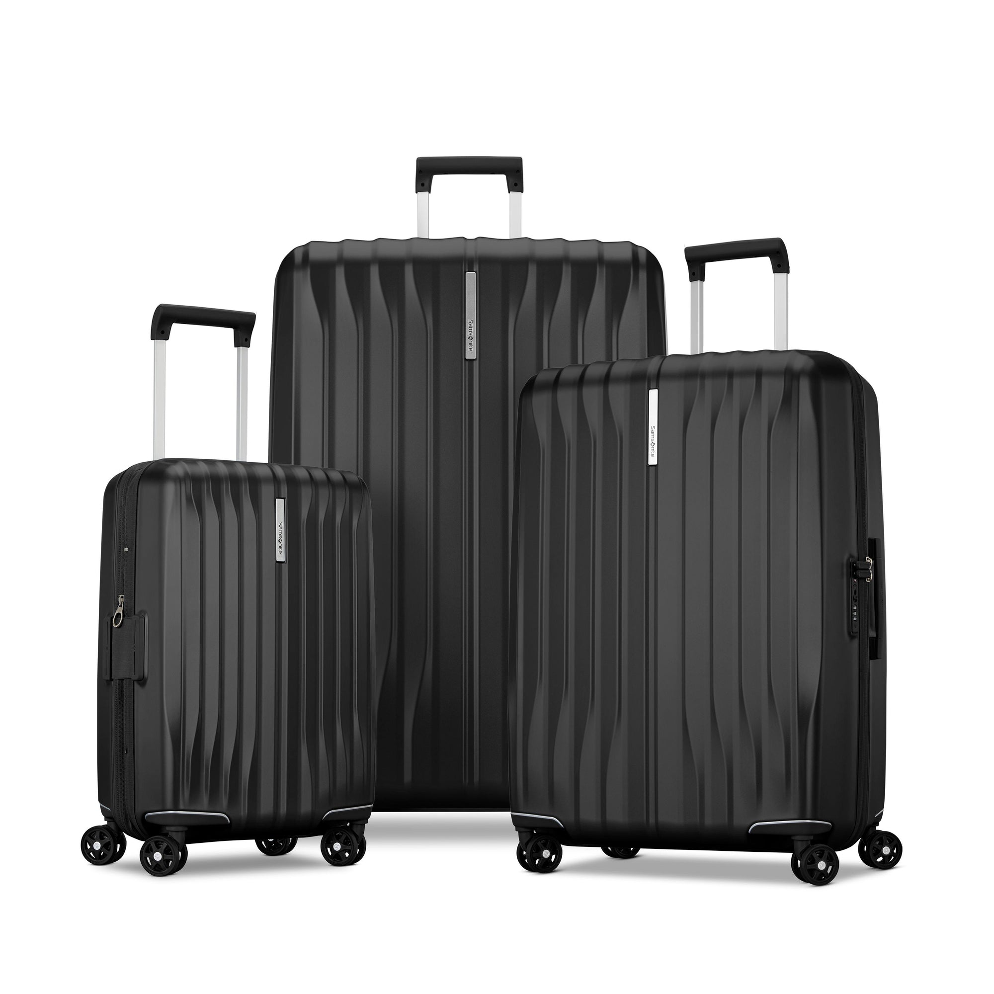 Samsonite Uplift Ensemble de valises rigides à roulettes de 3 pièces emboîtées