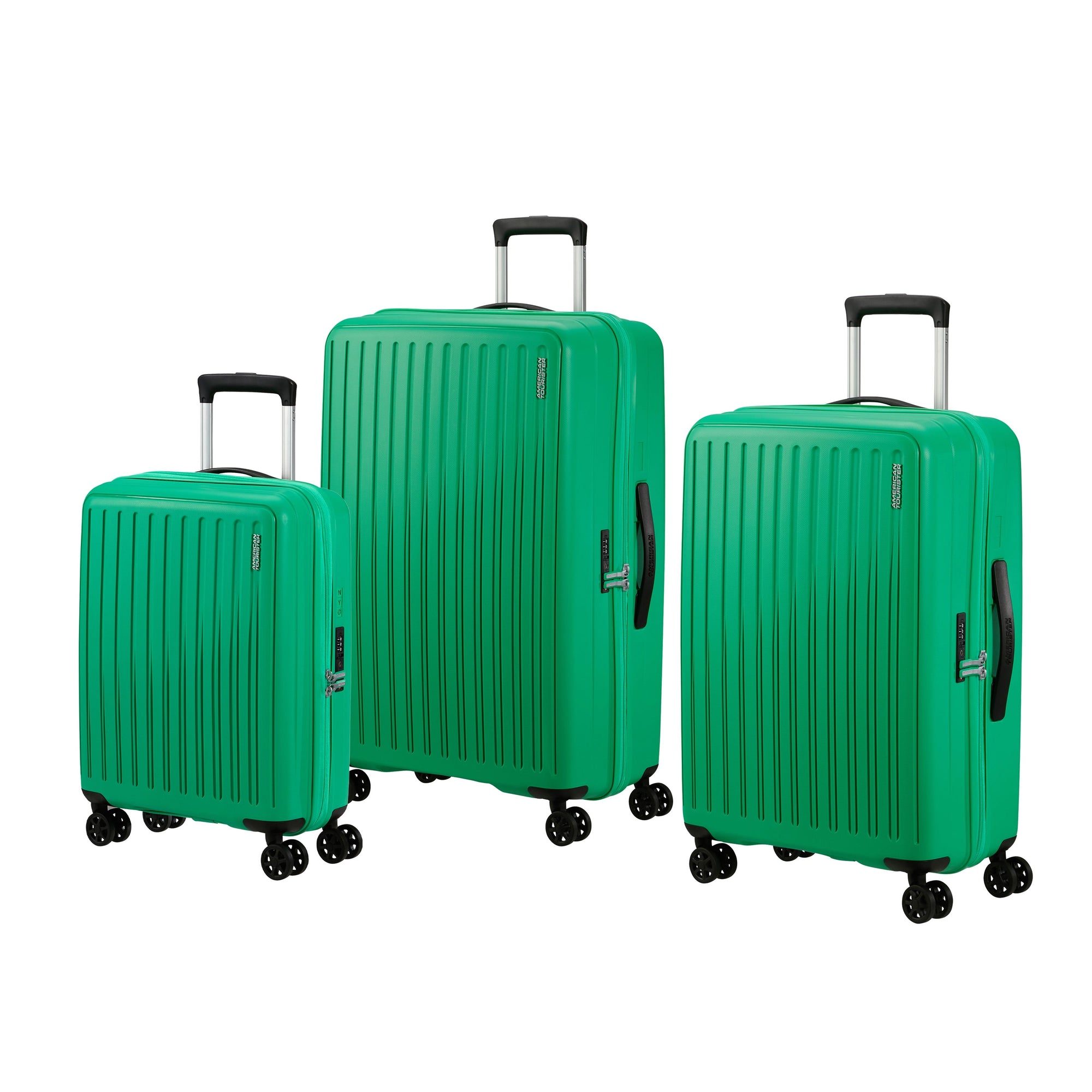 American Tourister Rejoy Ensemble de 3 valises extensibles à roulettes