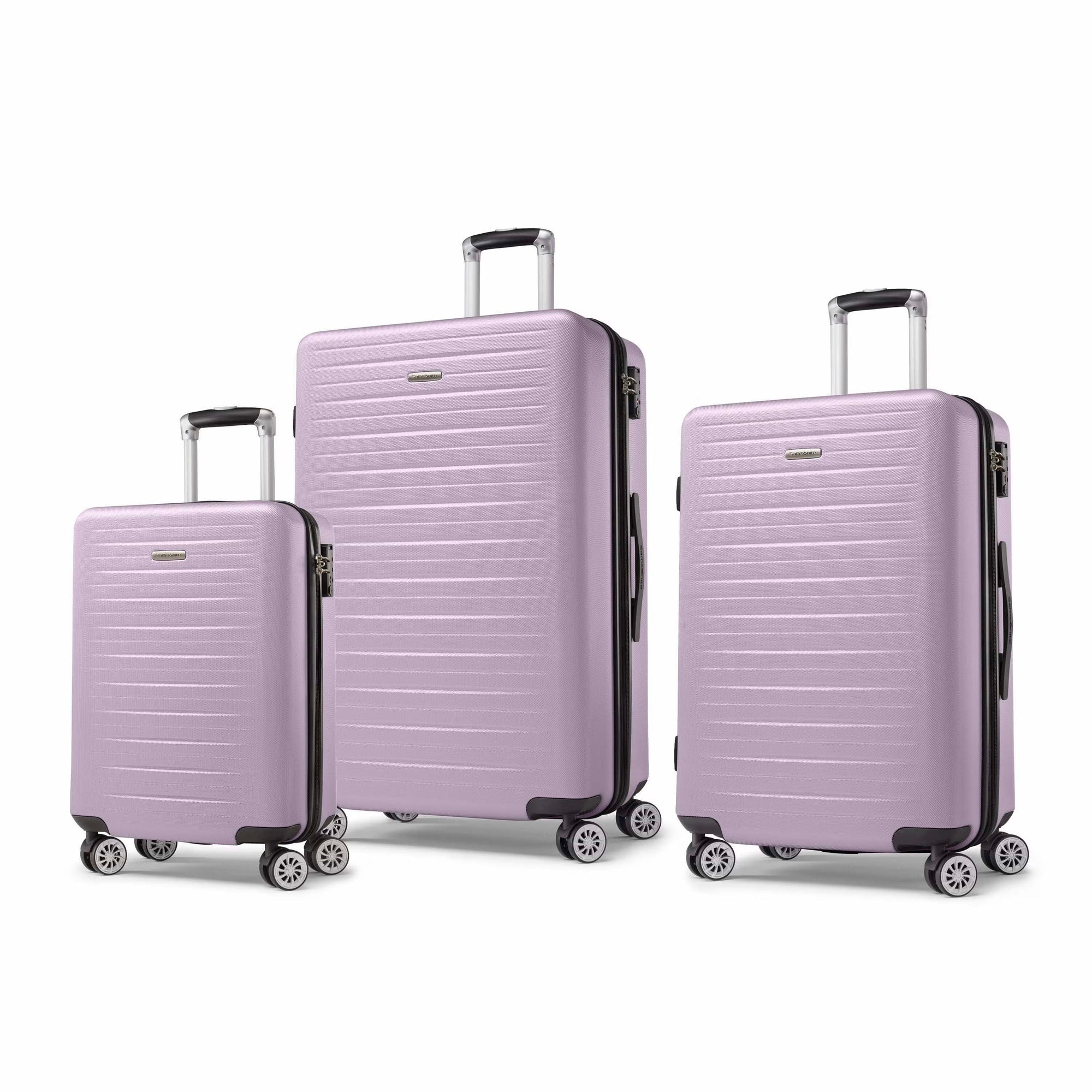 Samsonite Phoenix DLX Ensemble de 3 valises à roulettes pivotantes