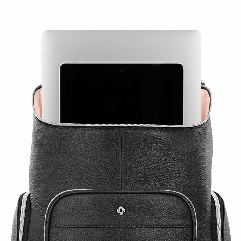 Samsonite Mobile Solution 2 Leather Deluxe Backpack