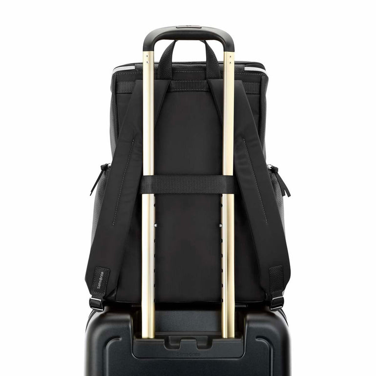 Samsonite Mobile Solution 2 Leather Deluxe Backpack