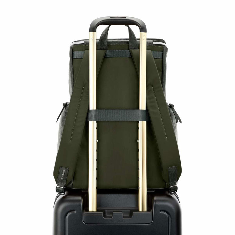 Samsonite Mobile Solution 2 Leather Deluxe Backpack