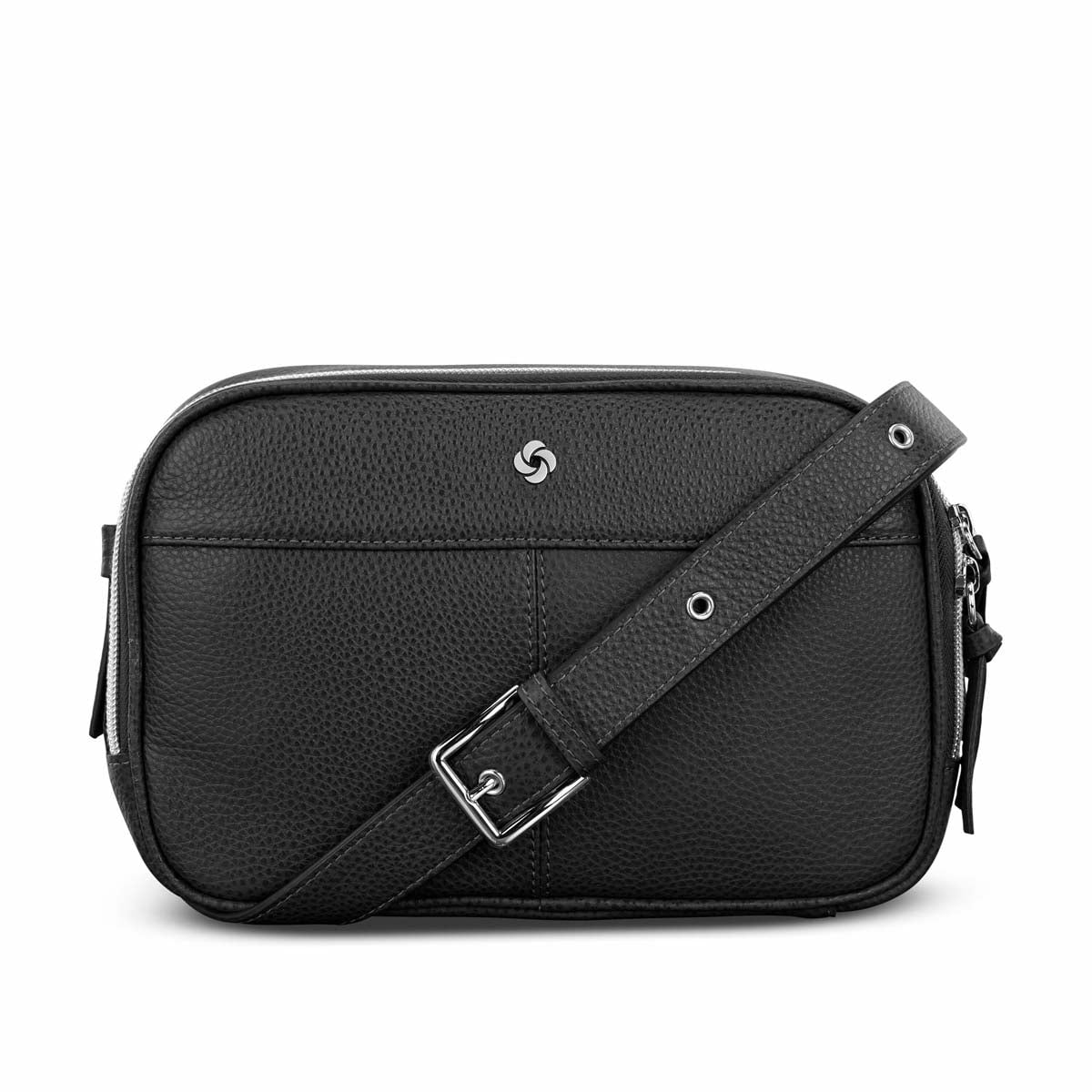 Samsonite Mobile Solution 2 Sac bandoulière en cuir avec protection RFID