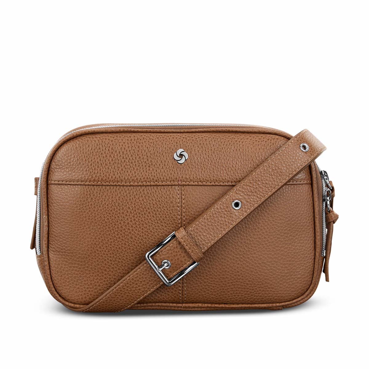 Samsonite Mobile Solution 2 Sac bandoulière en cuir avec protection RFID