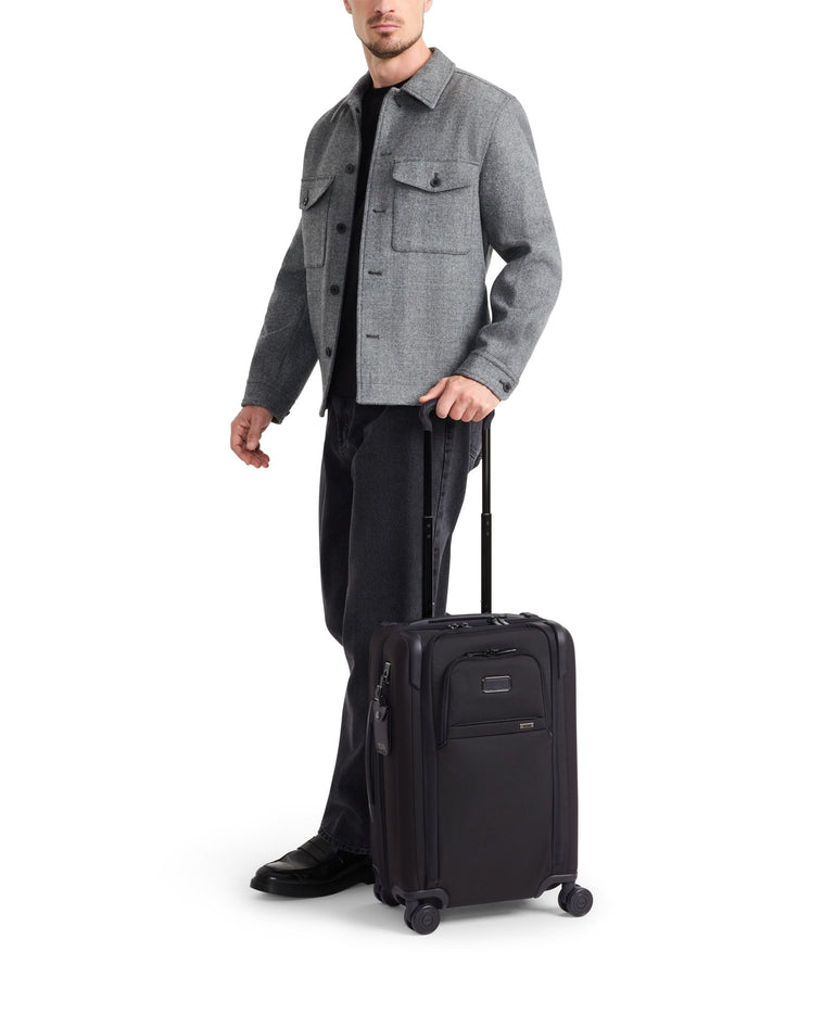 Tumi Alpha Dual Access Expandable Carry-On Luggage - Grey Alloy