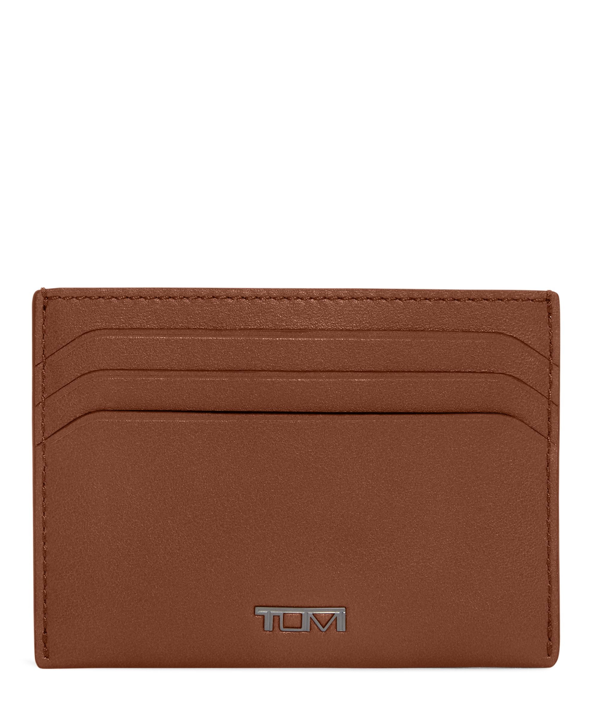 Tumi Nassau Étui à cartes mince pour 6 cartes de crédit