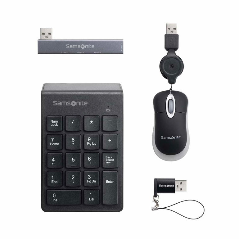 Samsonite Accessoires de voyage ensemble tech de 4 pièces