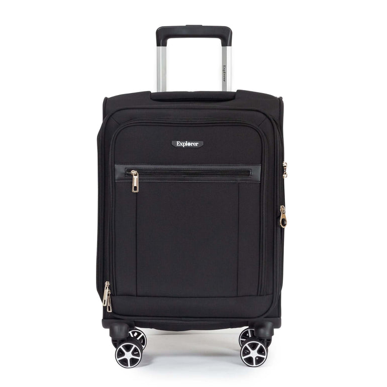 Explorer Onyx Valise de cabine extensible