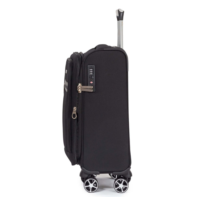 Explorer Onyx Valise de cabine extensible
