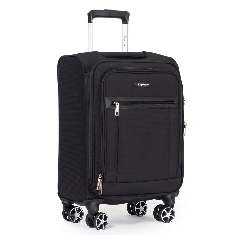 Explorer Onyx Valise de cabine extensible
