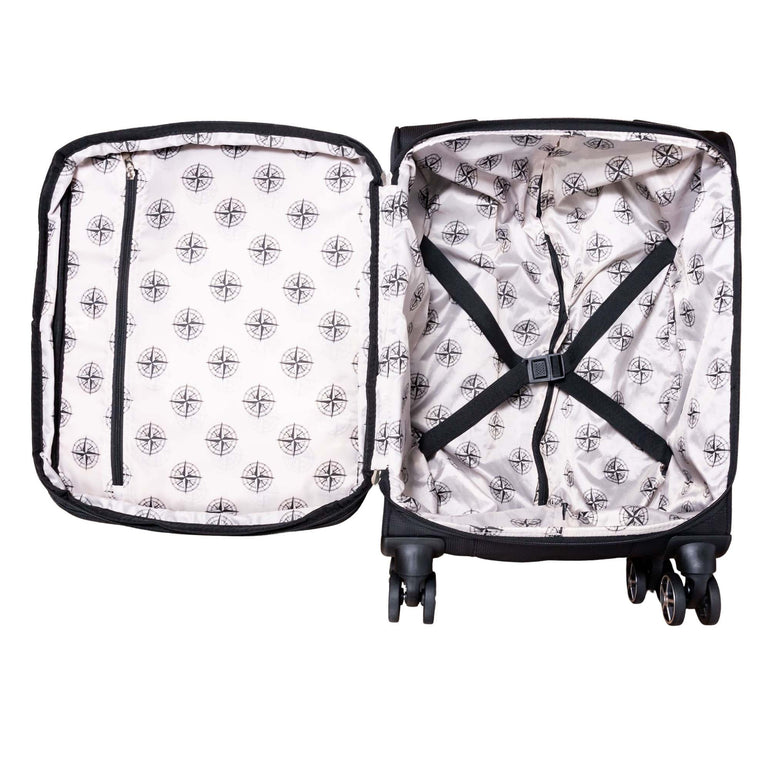 Explorer Onyx Valise de cabine extensible